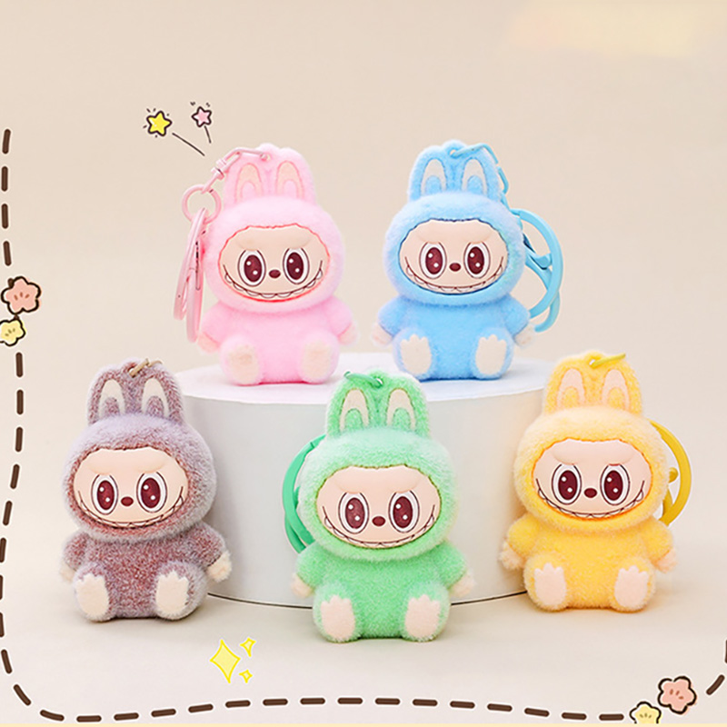 Móc Khoá trang trí LABUBU - Blue 1 moc khoa labubu 02